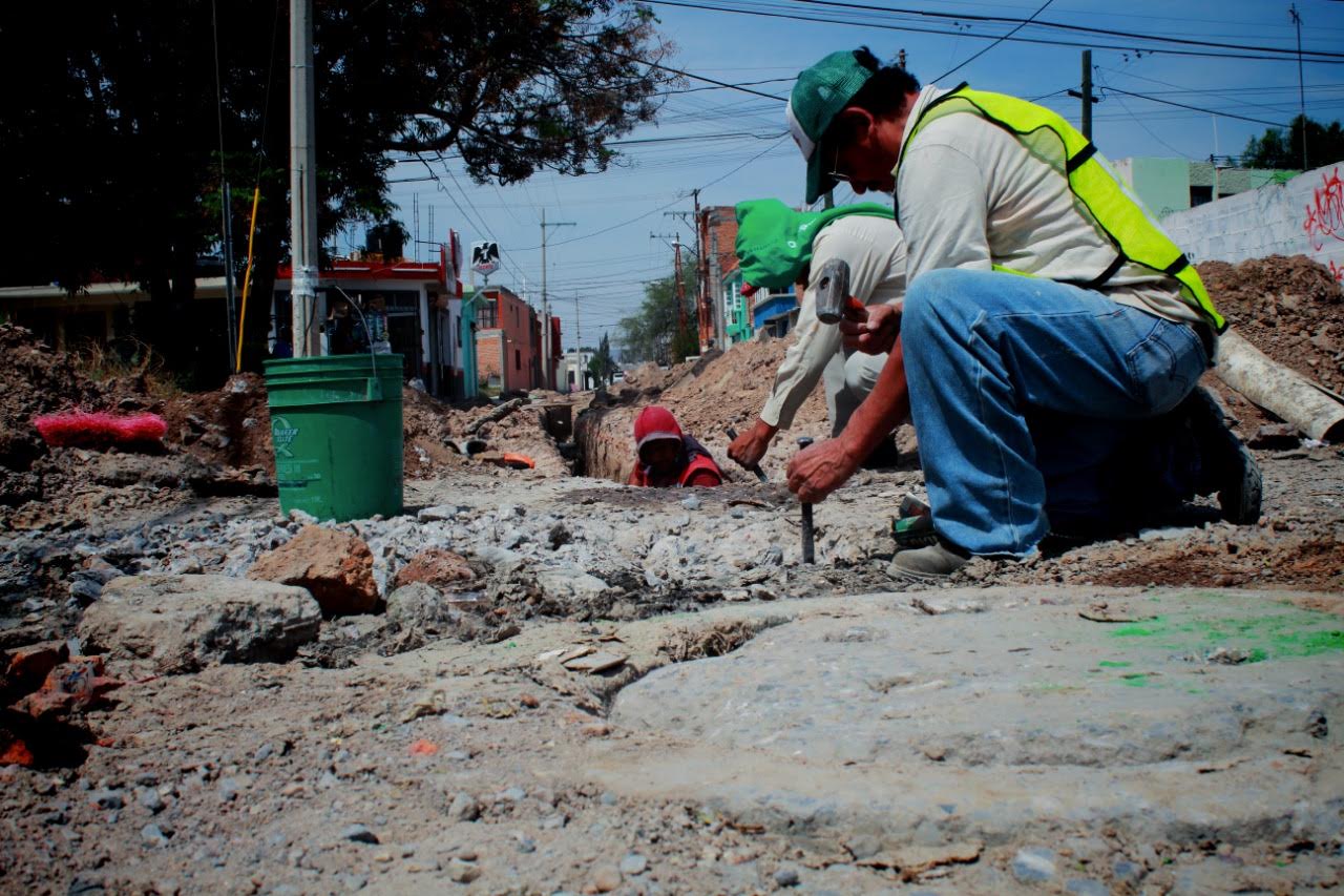 Reanuda Interapas obras de rehabilitación de drenaje este Lunes.