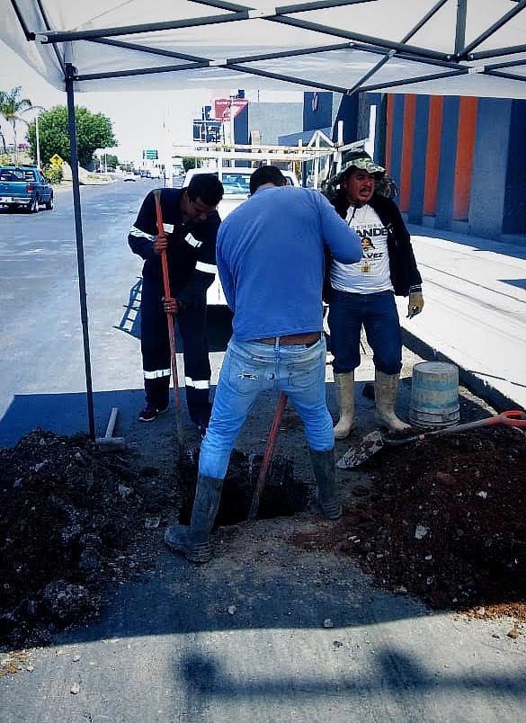 Interapas recupera caudal en colonias del Oriente de la capital.