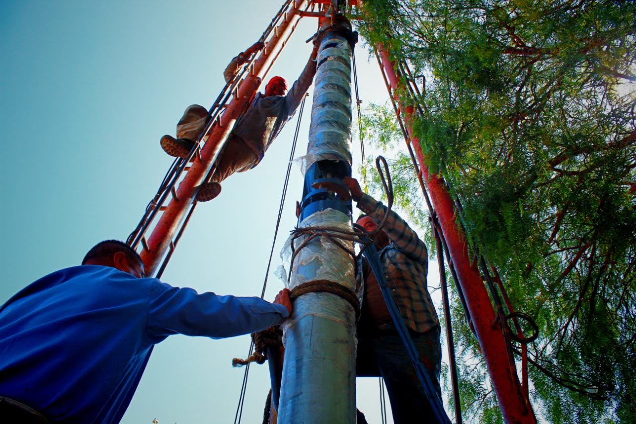 Continua Interapas con programa de mantenimiento de Pozos.