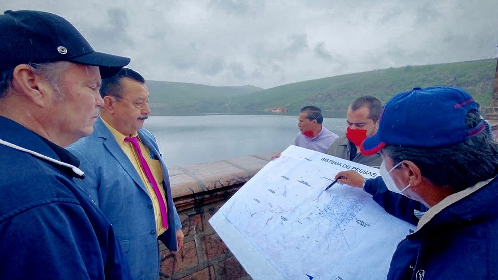 Transparenta Interapas a congreso del estado limpieza en presa San José.