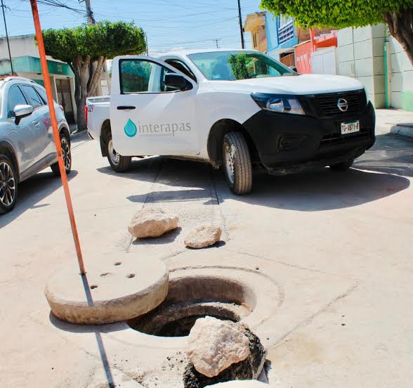 Invierte interapas 37 MDP en programa de rehabilitación de drenaje sanitario.