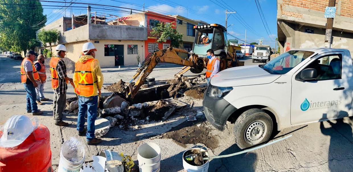 Comunicado concluye interapas obra integral de drenaje en zona sur.
