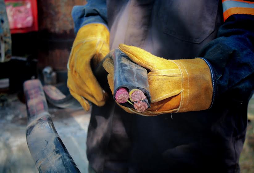 Se registran daños y robo en pozo Jacarandas II.