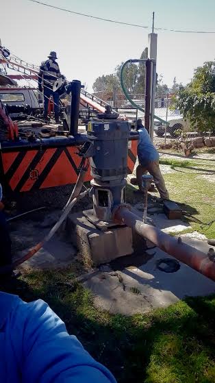 Rehabilita Interapas equipo de bombeo en Villa de Pozos.