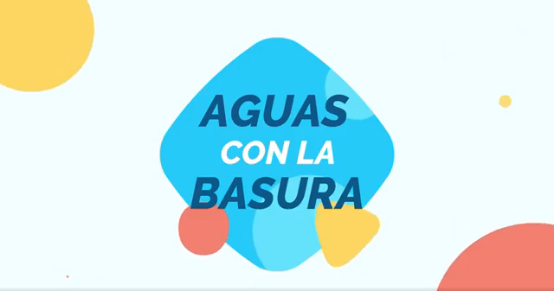 ¡Aguas con la basura!