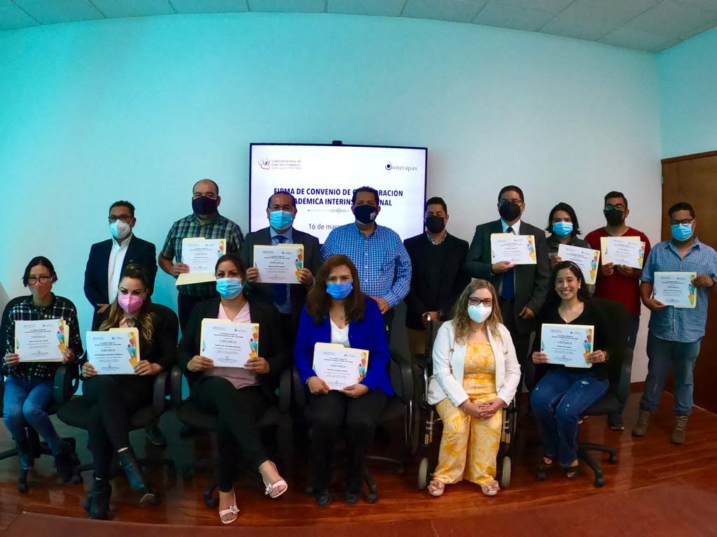 Firman convenio de colaboración académica CEDH y Organismo Operador de Agua de la Zona Metropolitana.