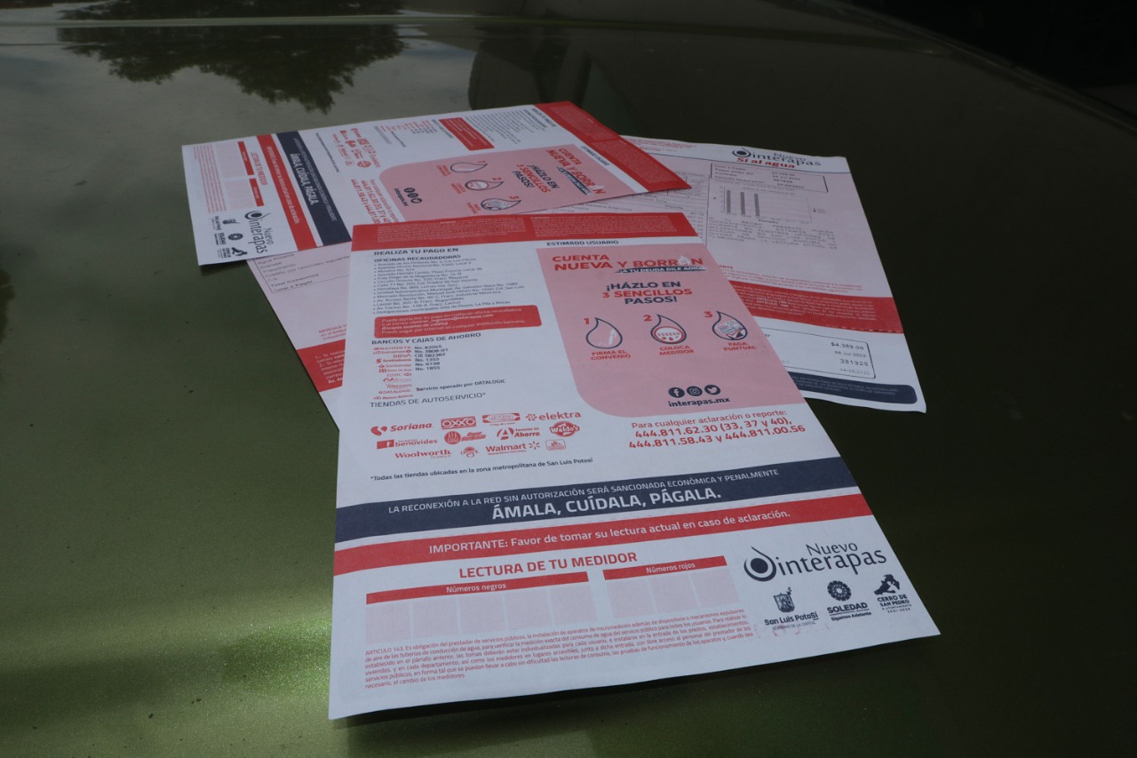 ESTRENA INTERAPAS NUEVO ESTADO DE CUENTA