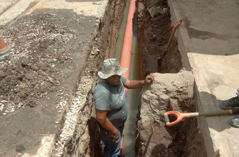 INTERAPAS PONE EN MARCHA PAQUETE DE OBRAS DE INFRAESTRUCTURA SANITARIA POR CASI 900 MIL PESOS