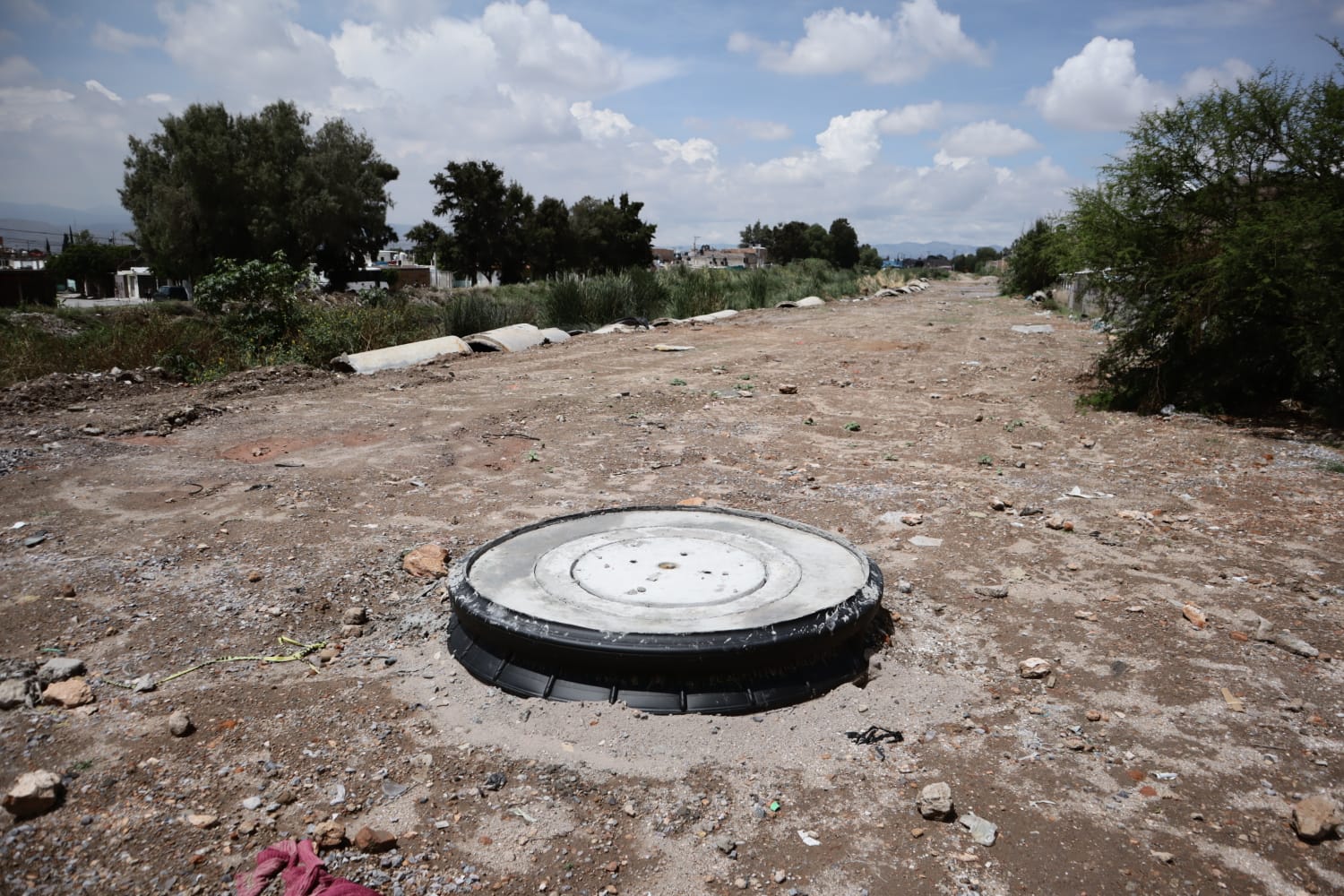 AL CIEN POR CIENTO COLECTOR DE LA COLONIA LOS SILOS