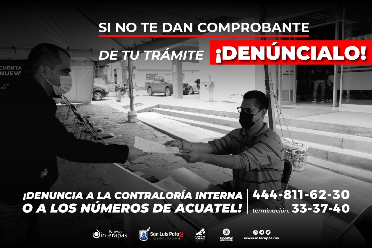 CESA INTERAPAS A DOS EMPLEADOS POR PRESUNTA FALSIFICACIÓN DE DOCUMENTOS OFICIALES