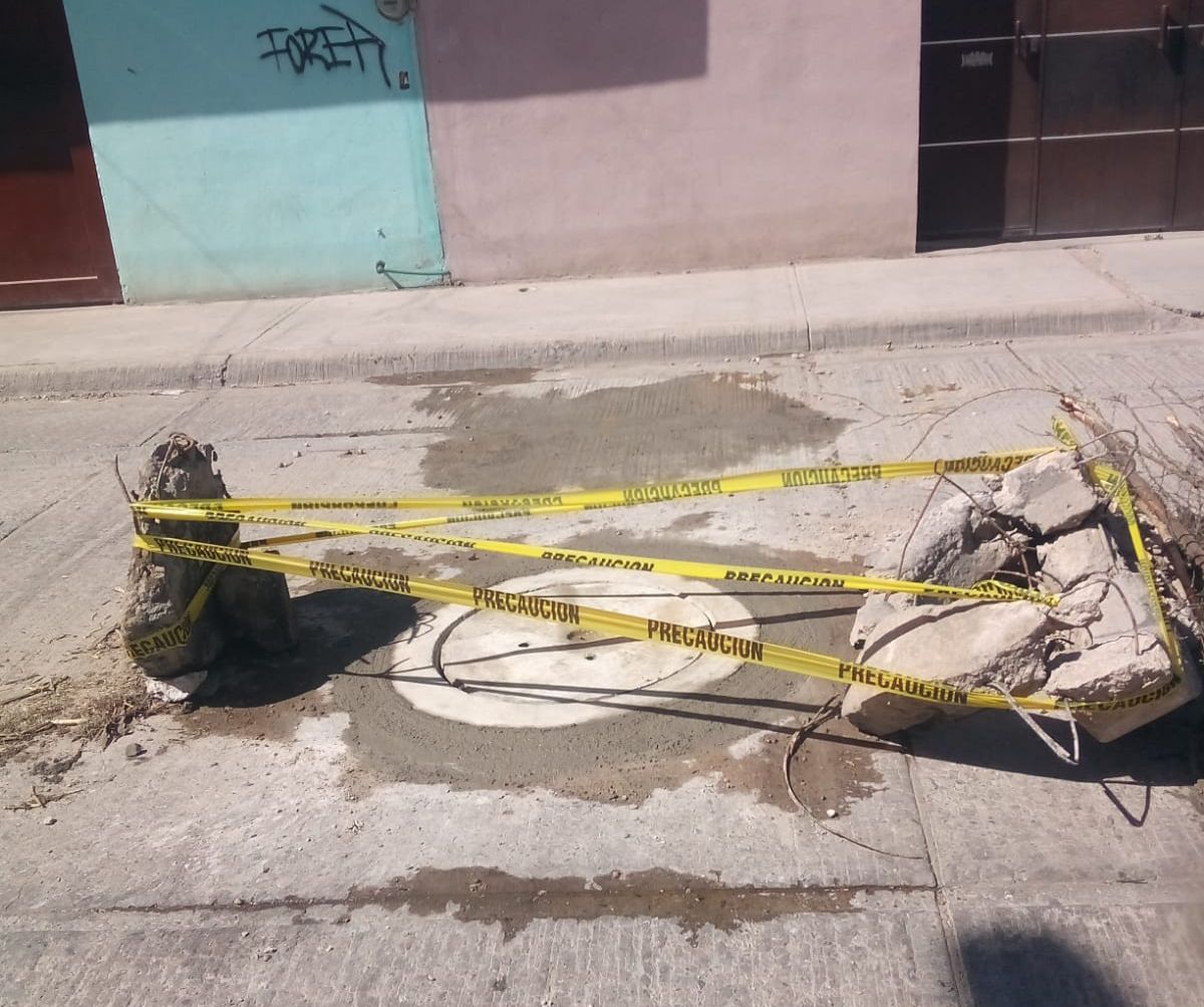 INTERAPAS CONTINÚA CON LA REPOSICIÓN DE TAPAS EN POZOS DE VISITA