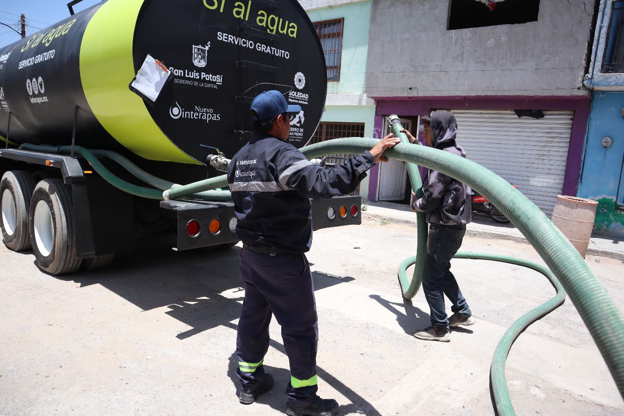 INTERAPAS ENTREGA MÁS DE 800 MILLONES DE LITROS DE AGUA DURANTE EL 2022