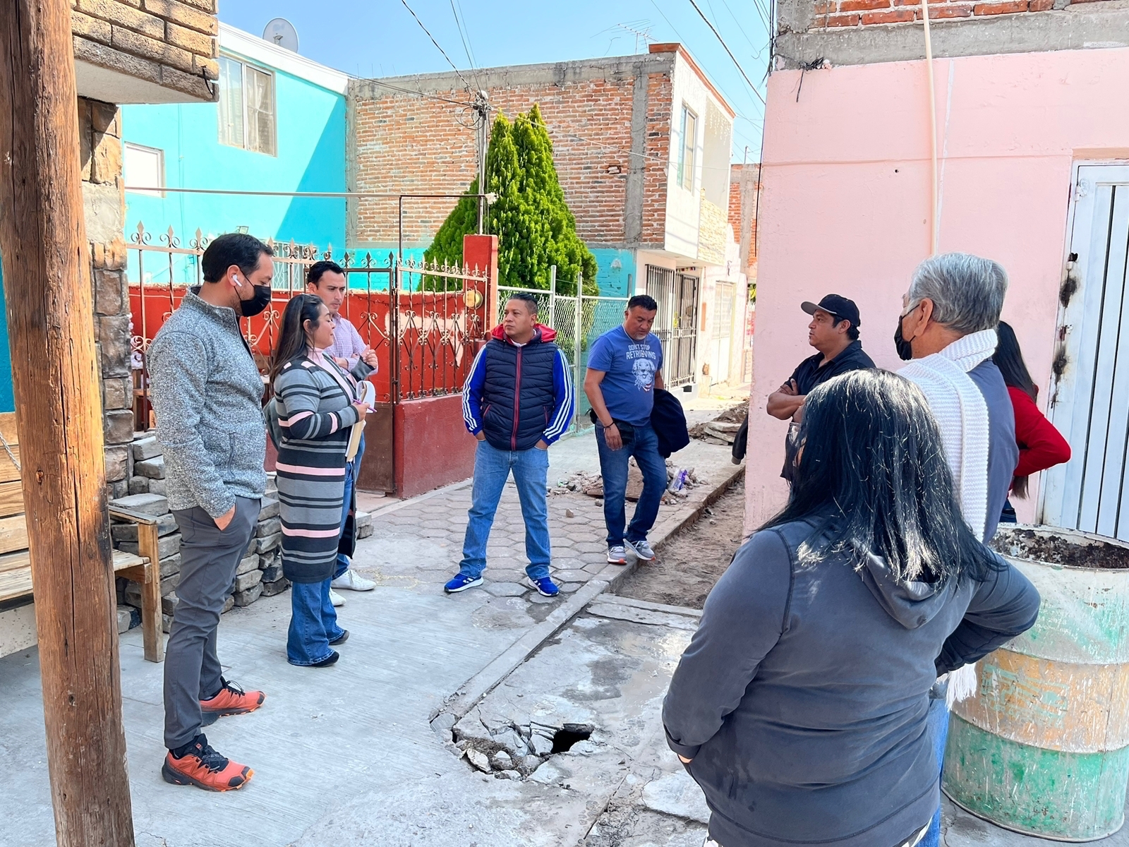 INICIA INTERAPAS REPOSICIÓN DE TRAMO COLAPSADO EN PAVÓN