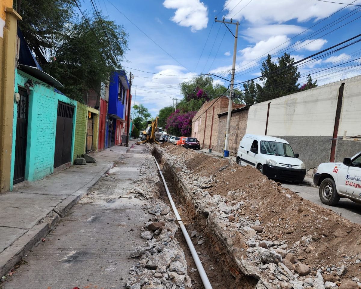 CON NUEVA LÍNEA DE AGUA POTABLE,  INTERAPAS RESUELVE DESABASTO EN BARRIO DE TLAXCALA