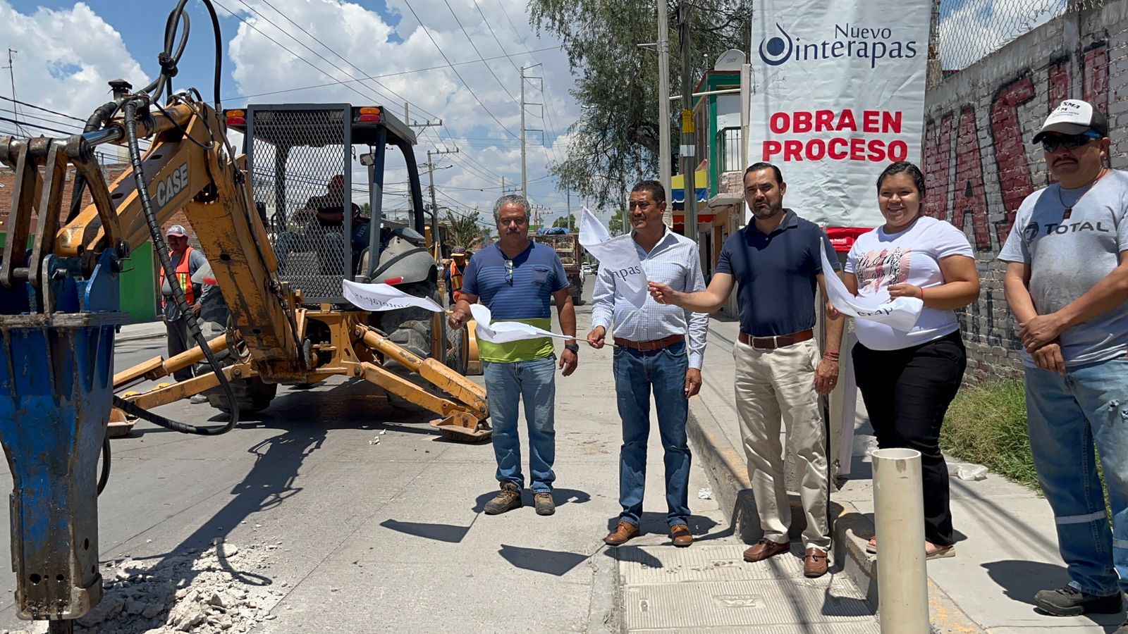 INICIA INTERAPAS REPOSICIÓN DE DRENAJE COLAPSADO EN LA AVENIDA SAN PEDRO