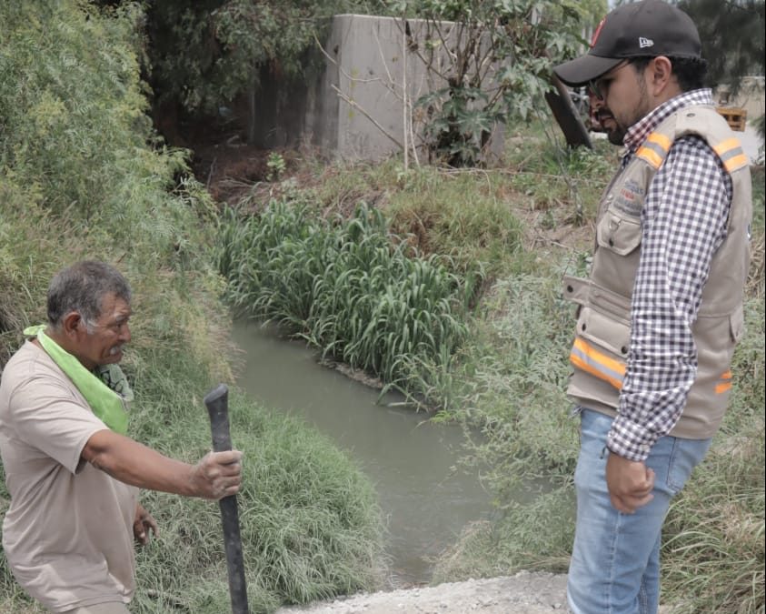 CANCELA INTERAPAS DRENAJE DE FRACCIONAMIENTO QUE DESCARGABA A CIELO ABIERTO EN SOLEDAD DE GRACIANO SÁNCHEZ.