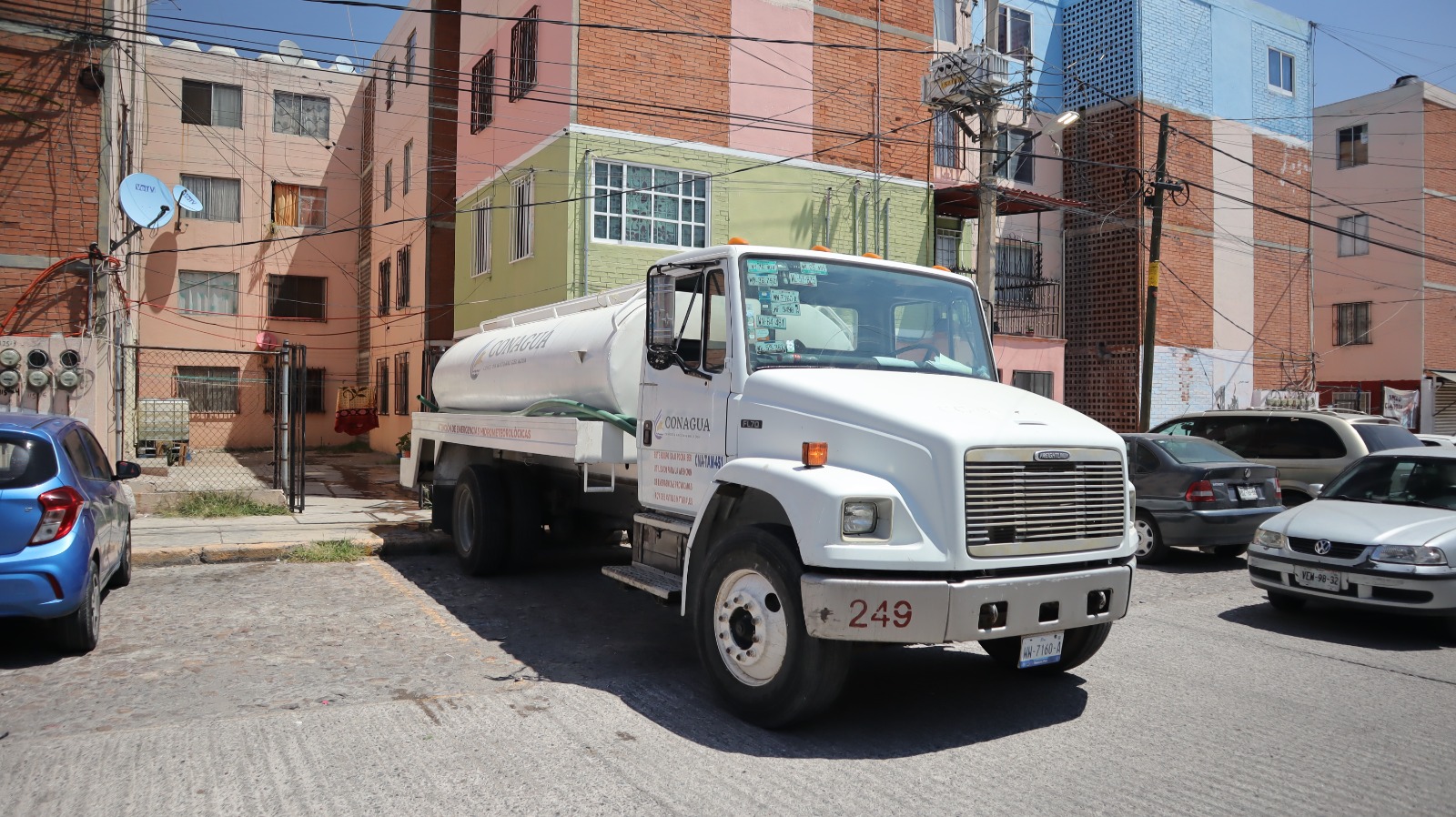  PIPAS DE CONAGUA SE INTEGRAN A LA DISTRIBUCIÓN DE AGUA POTABLE DE INTERAPAS EN LA ZONA METROPOLITANA