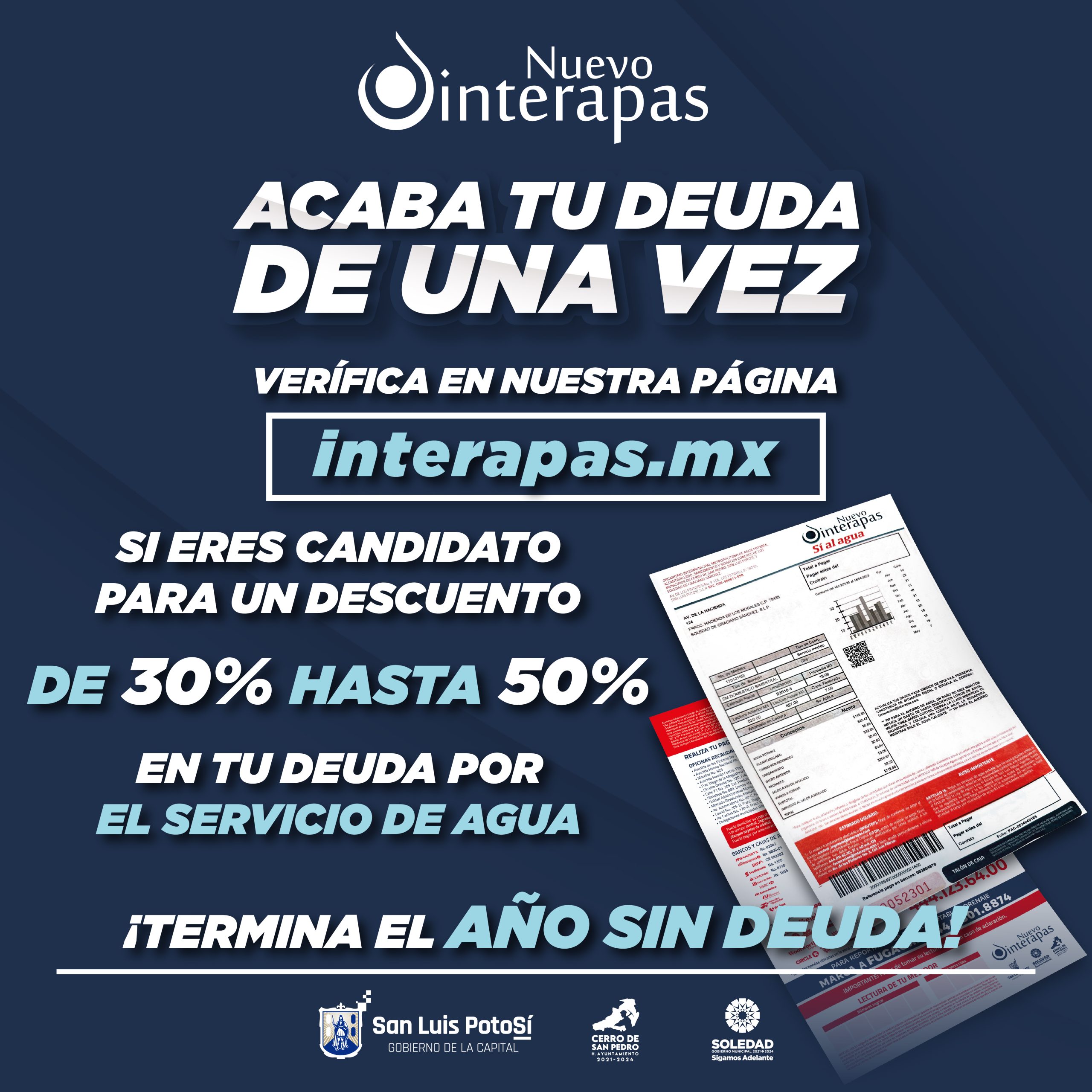 GRAN ACEPTACION DEL PROGRAMA “ACABA TU DEUDA DE UNA VEZ”