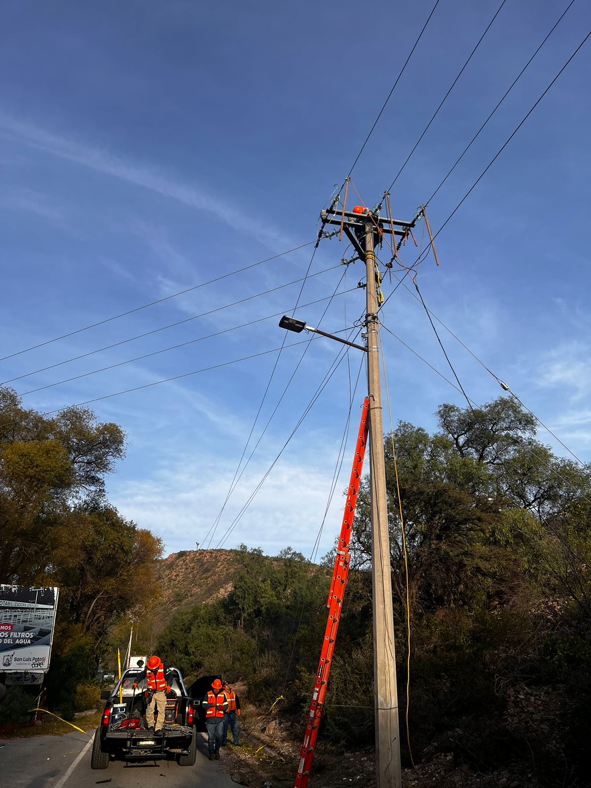 Avanza Interapas en la recuperación de pozos afectados por las ráfagas de viento