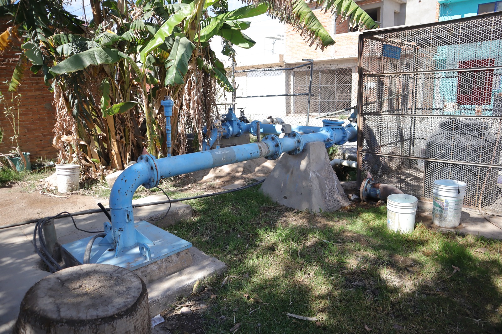 INTERAPAS pone en operación el pozo “Valle Dorado” y el rebombeo “Nuevo Progreso” para estabilizar el suministro por red.