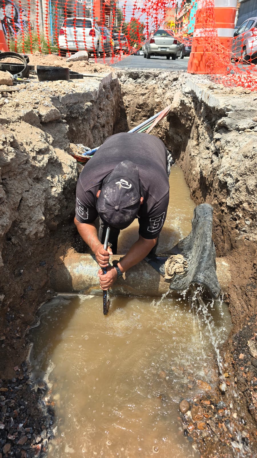 Más de 4 mil fugas atendidas por Interapas durante el 2024 a través de “Fuga Cero”