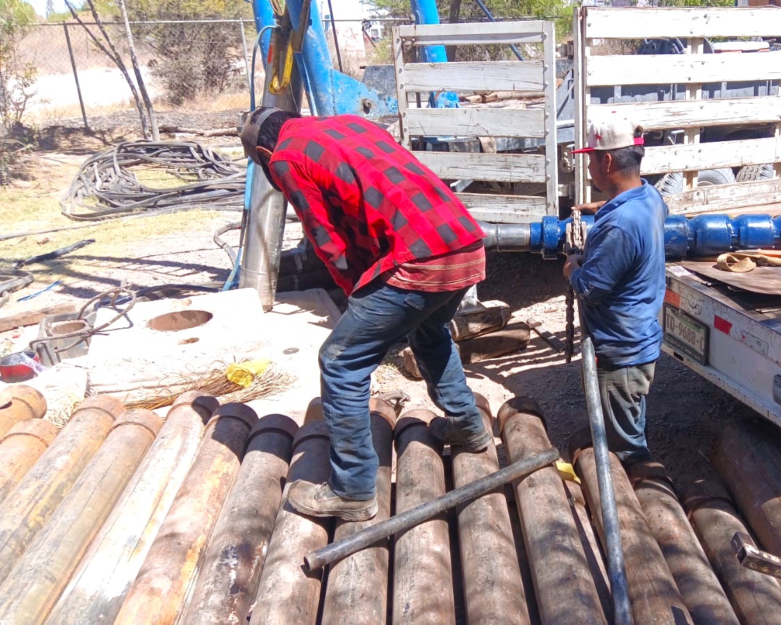 Interapas instala nuevo equipo de bombeo en Pozo Perinorte III, y reinicia operaciones.