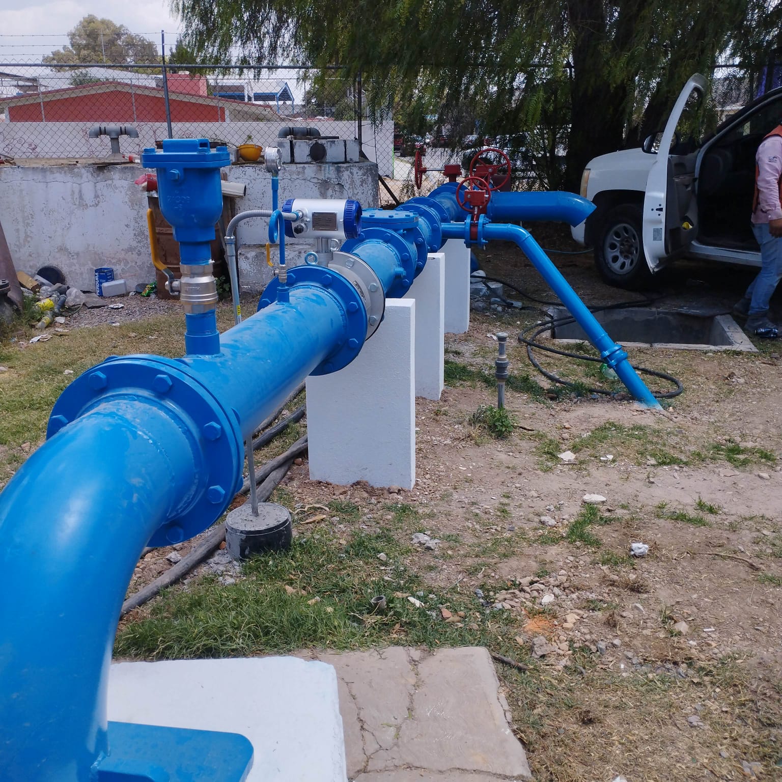 Pozo rehabilitado por Interapas, mejora suministro en la colonia “Juan Sarabia II”