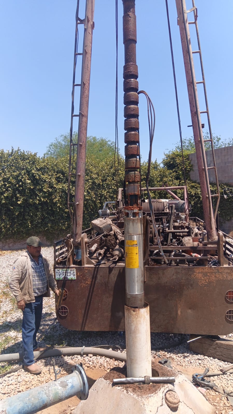 Interapas rehabilita el pozo “Puerta Real” en Soledad de Graciano Sánchez.