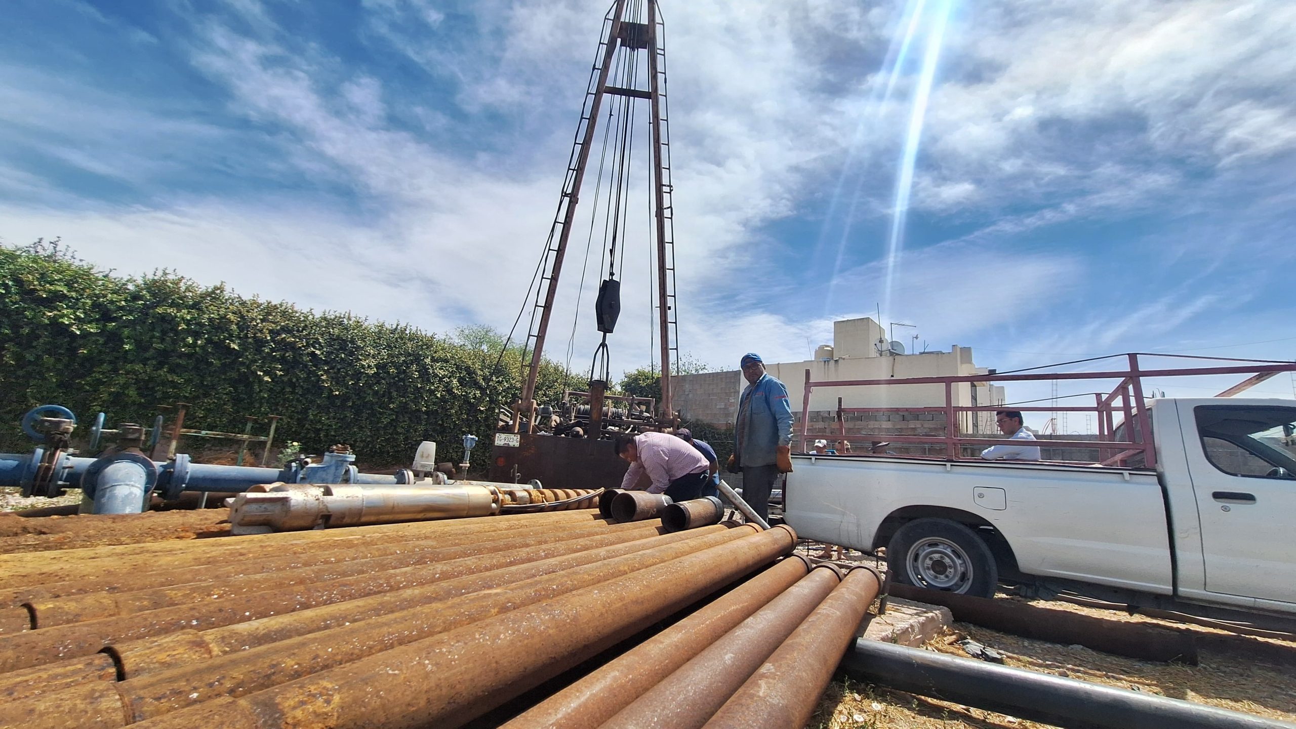 Interapas resuelve problema de desabasto de agua en “Puerta Real” en Soledad de Graciano Sánchez
