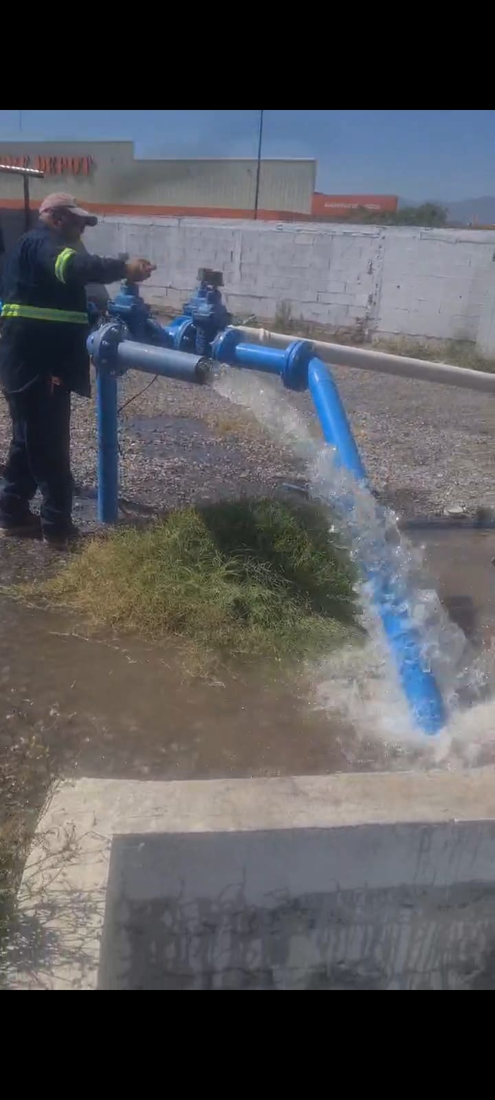 Interapas reactiva funcionamiento el pozo “Carretera Central”