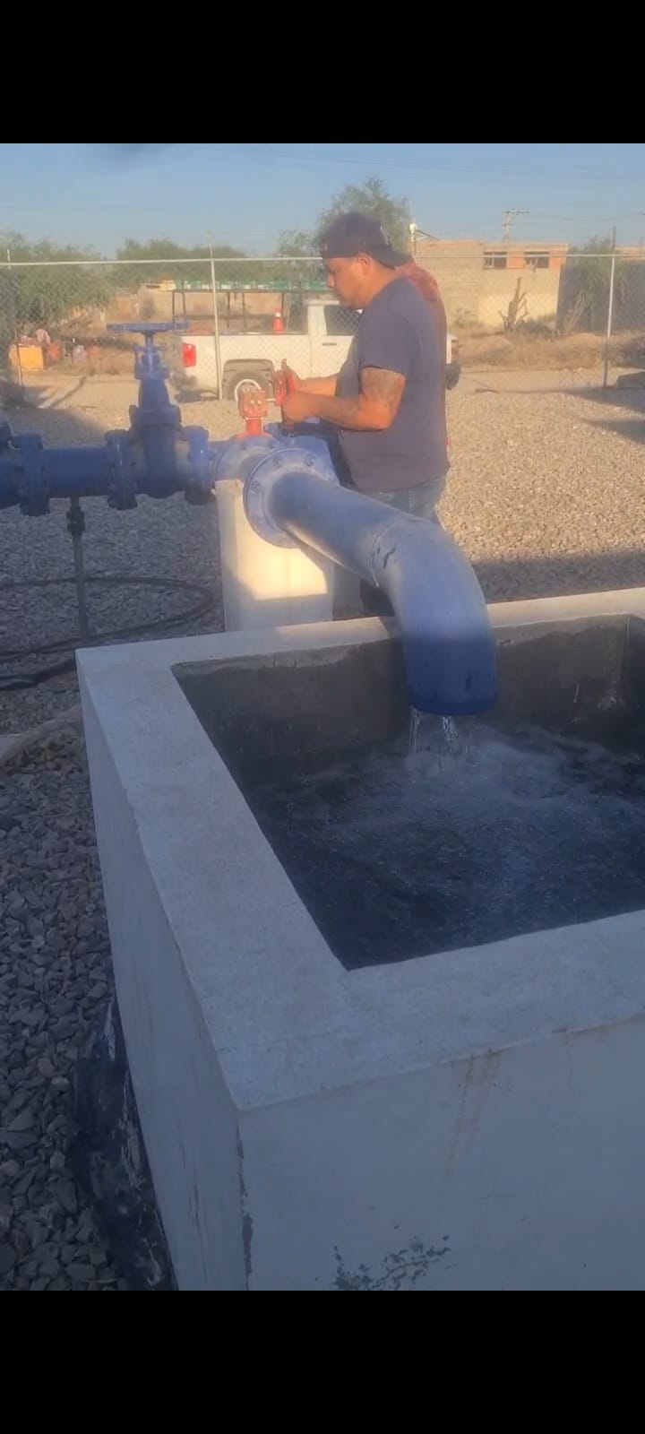 Interapas recupera caudal en pozo “Albea” en beneficio de 10 mil habitantes de la zona norte.