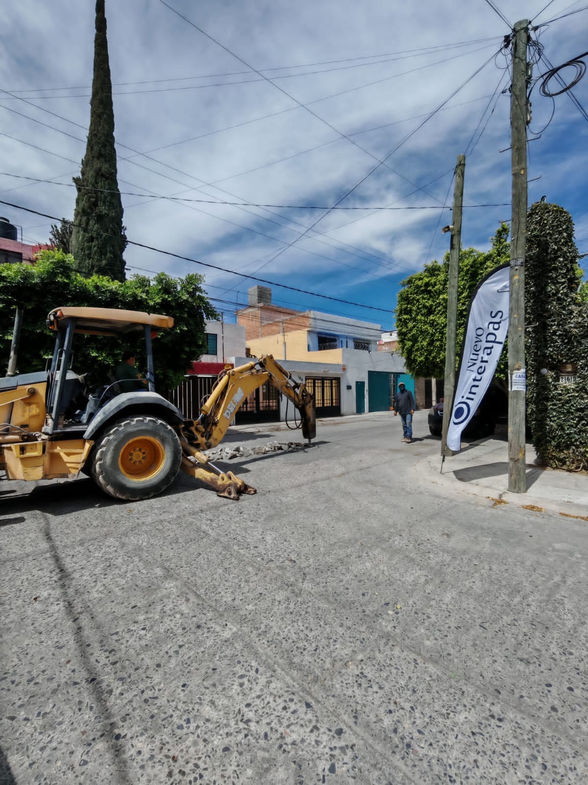 Interapas repara 51 drenajes en los primeros tres meses del año.