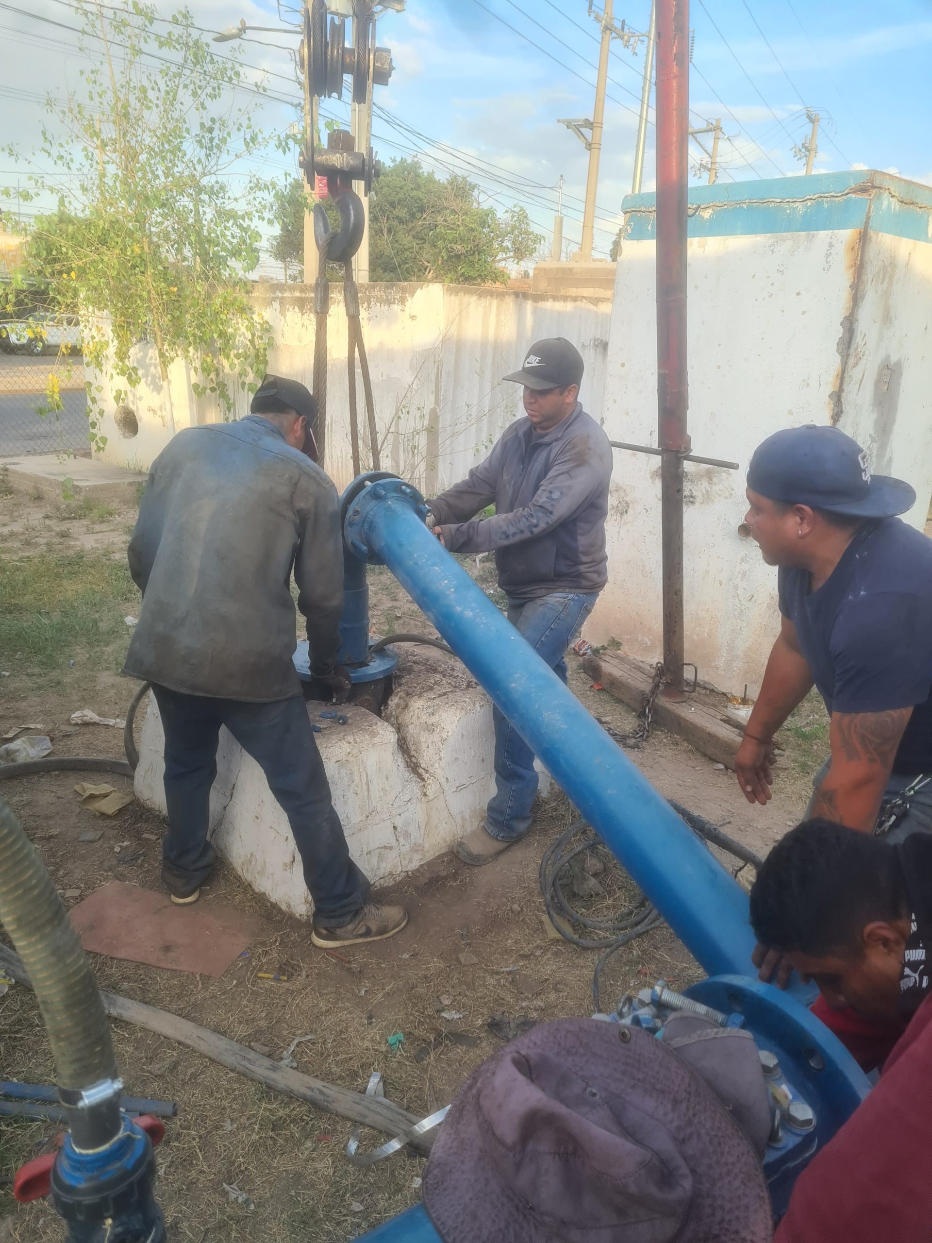 Interapas rehabilita el pozo Salk ll y reinicia operaciones