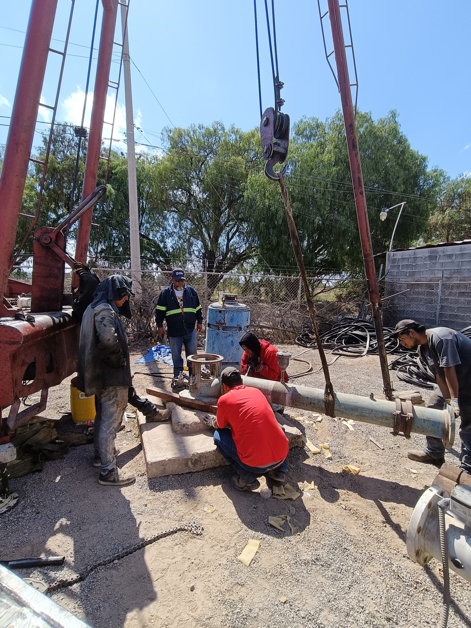 Se restablece el servicio del pozo “Santo Tomás” en Soledad de Graciano Sánchez