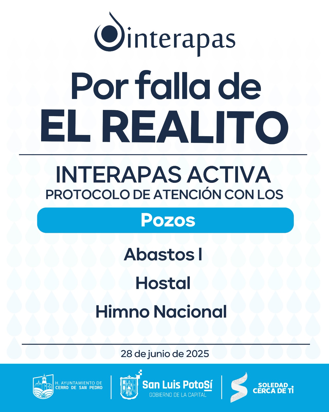 “El Realito” registra nueva falla; es la décima en lo que va del año