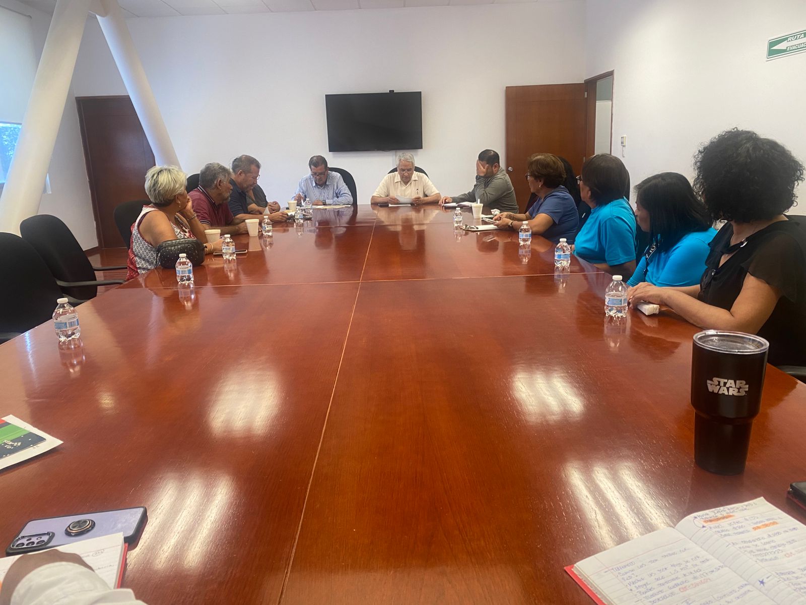 INTERAPAS da seguimiento a acuerdos con vecinos de la colonia Unidad Ponciano Arriaga en Soledad de Graciano Sánchez