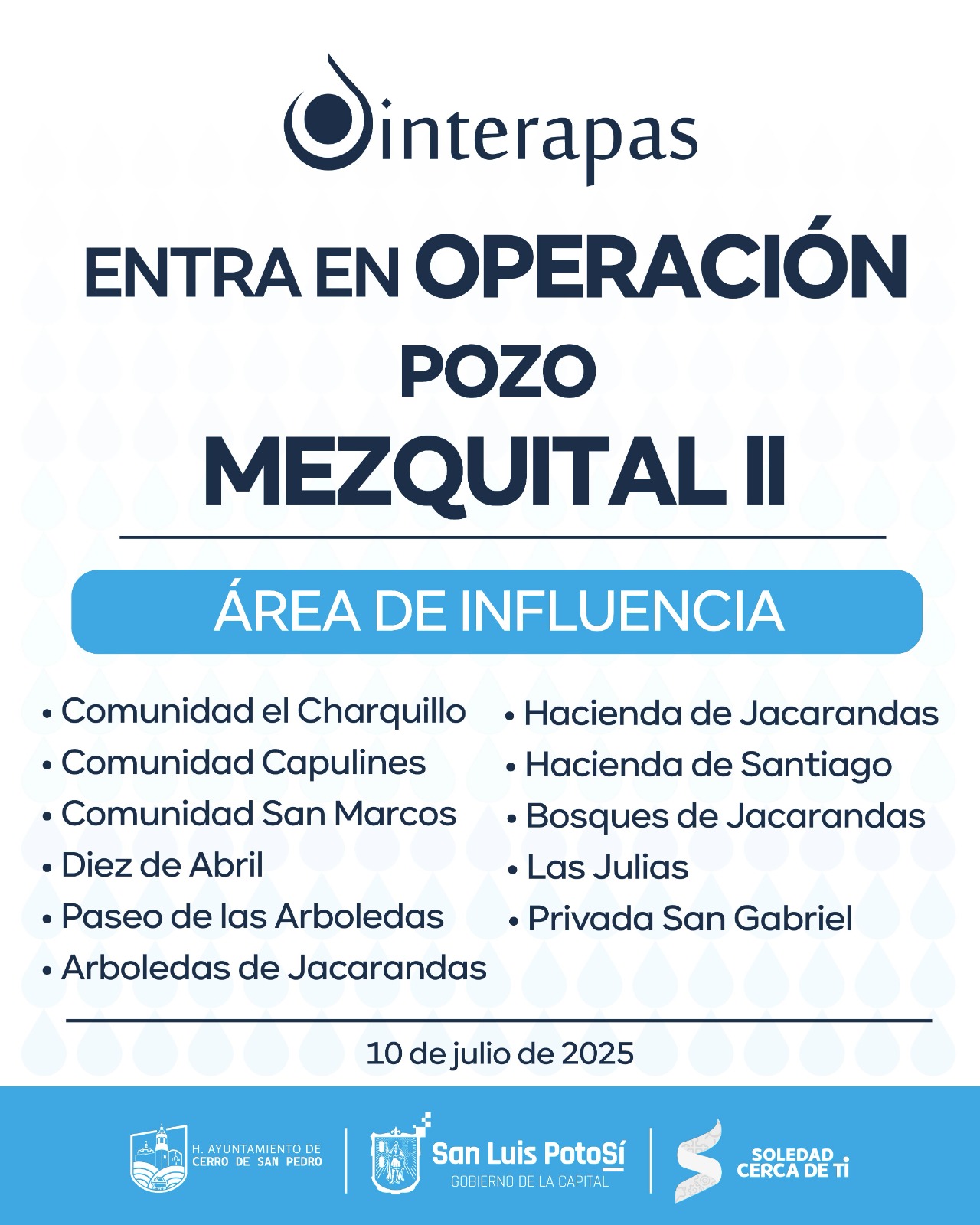 Entra en operación el pozo Mezquital II