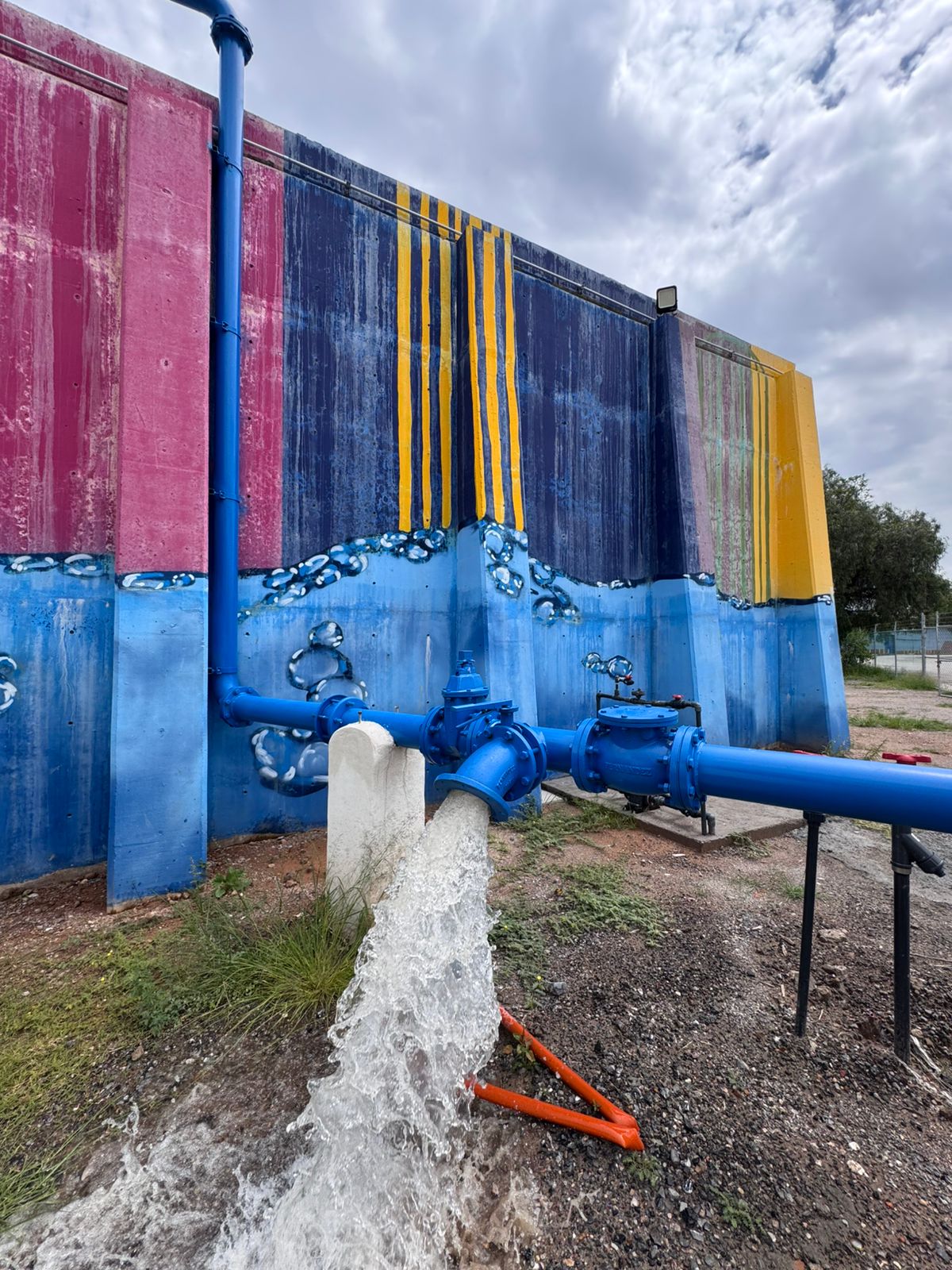 INTERAPAS mantiene protocolo por tercer día de nueva falla en “El Realito”