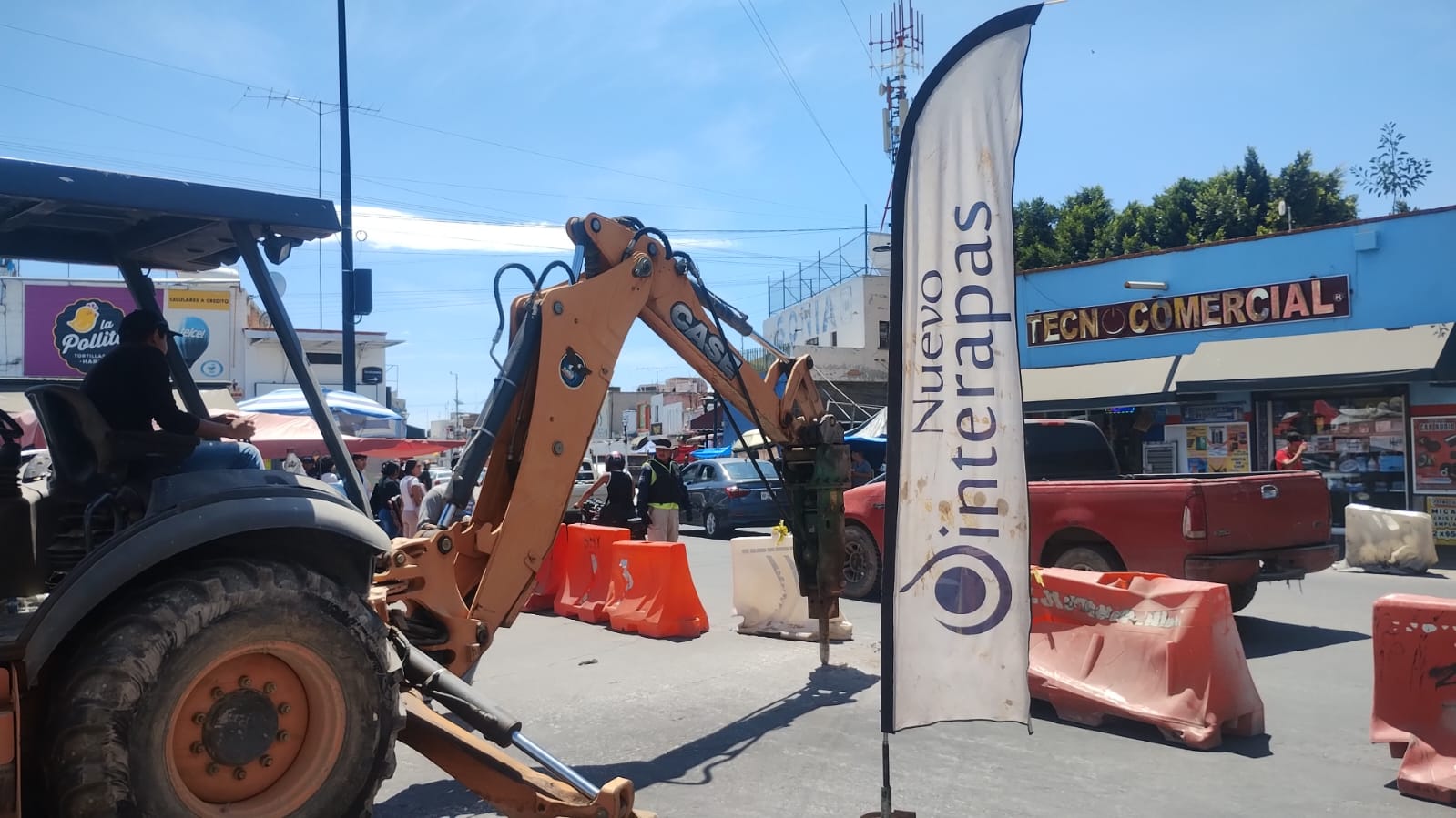 Interapas inicia nueva rehabilitación sanitaria en 16 de Septiembre, en inmediaciones del mercado República