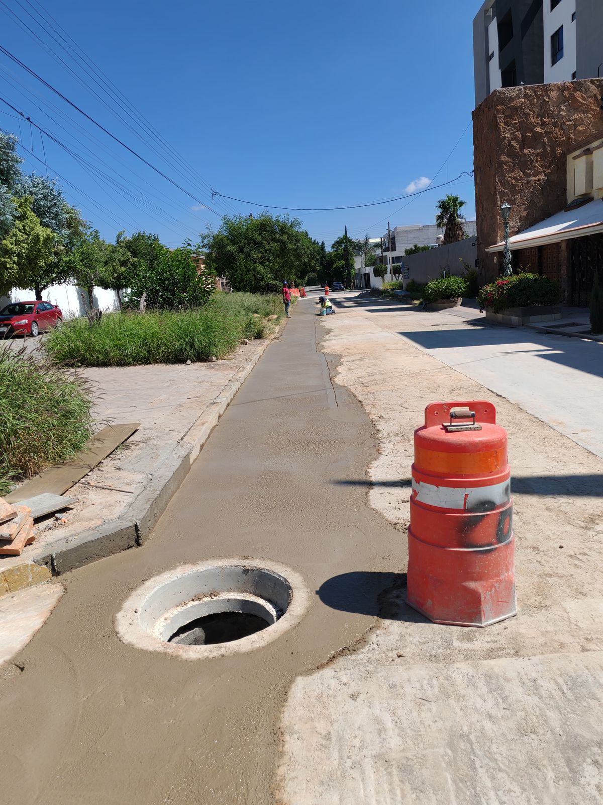 INTERAPAS concluye rehabilitación de drenaje en la colonia Cumbres de San Luis
