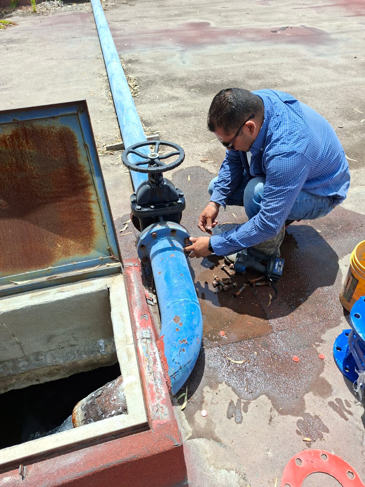 Interapas fortalece la infraestructura hidráulica en la zona sur