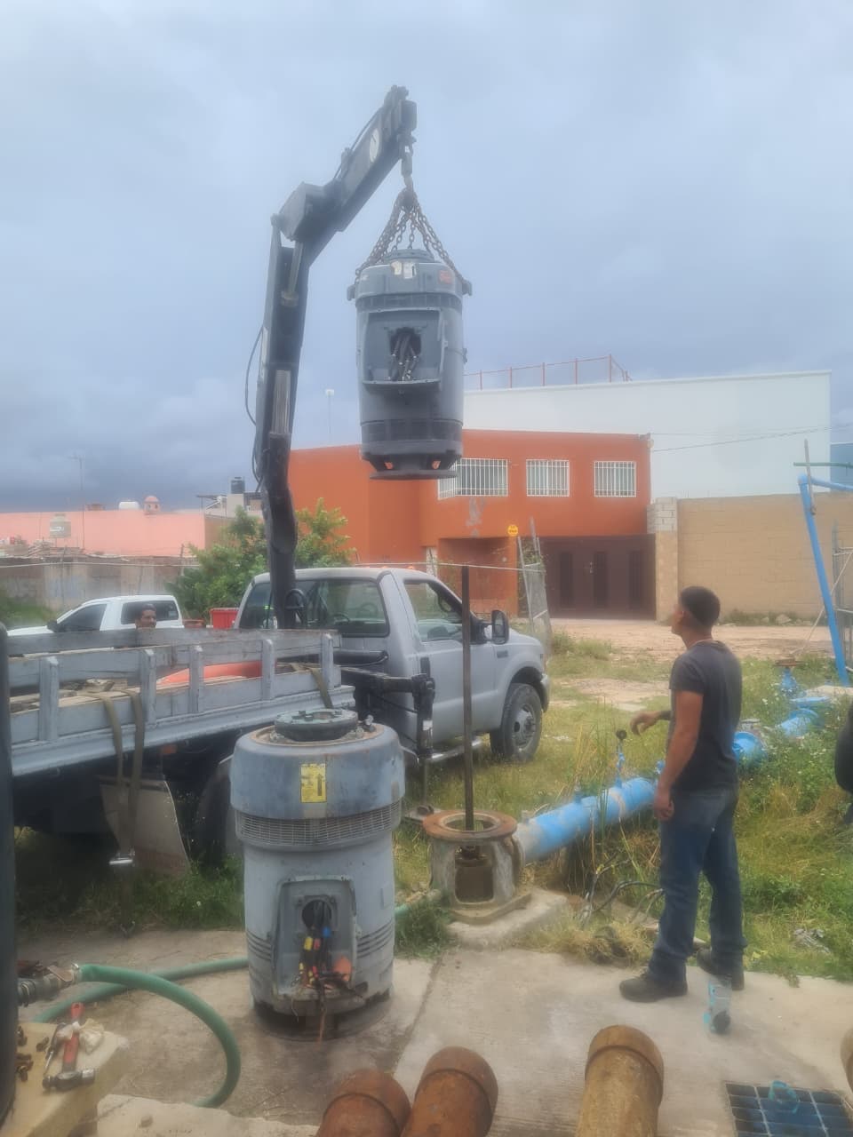 Tras rehabilitación de equipo de bombeo, Interapas reactiva pozo Quintas de la Hacienda