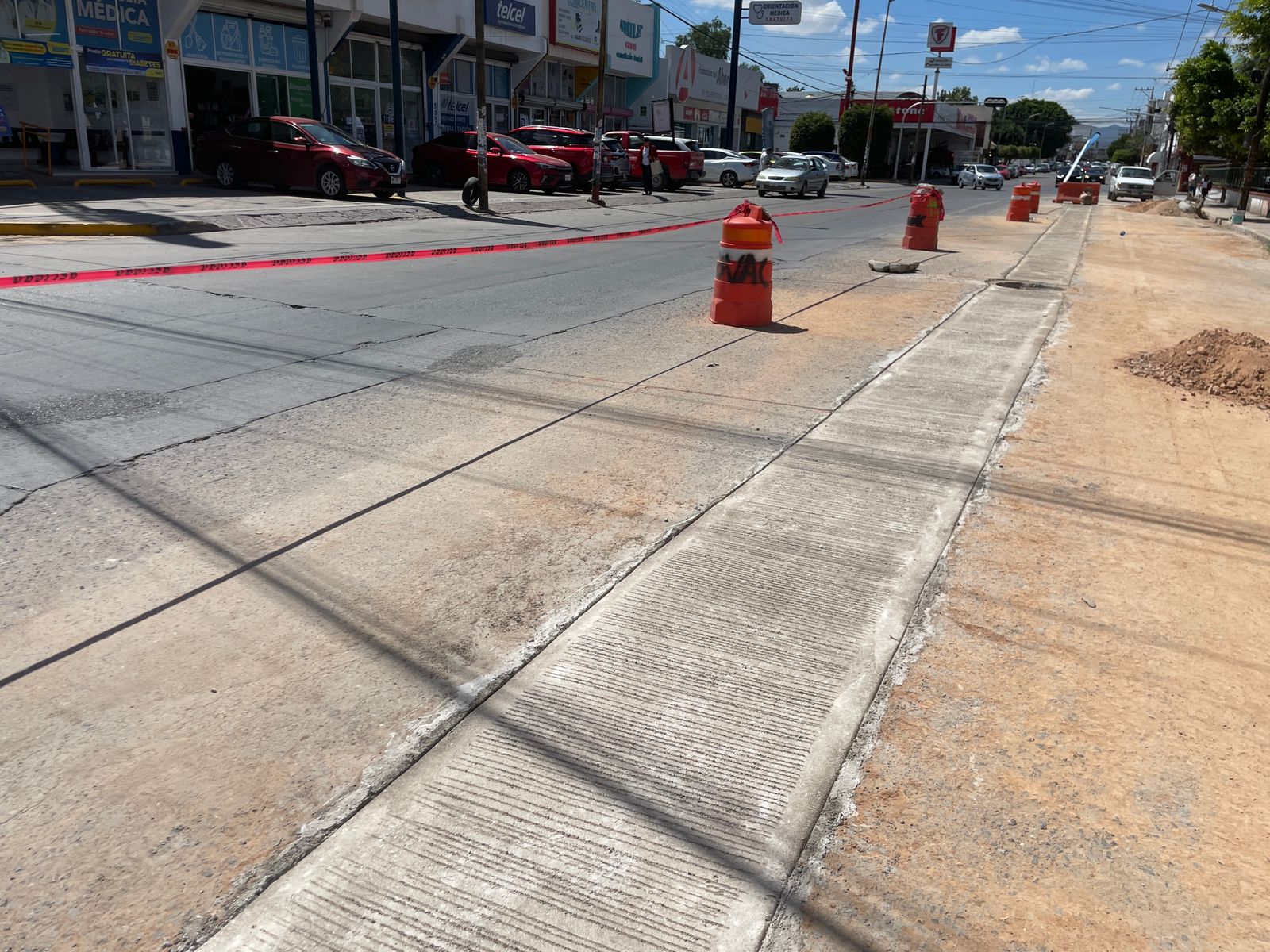 Lista la rehabilitación sanitaria en avenida Nicolás Zapata