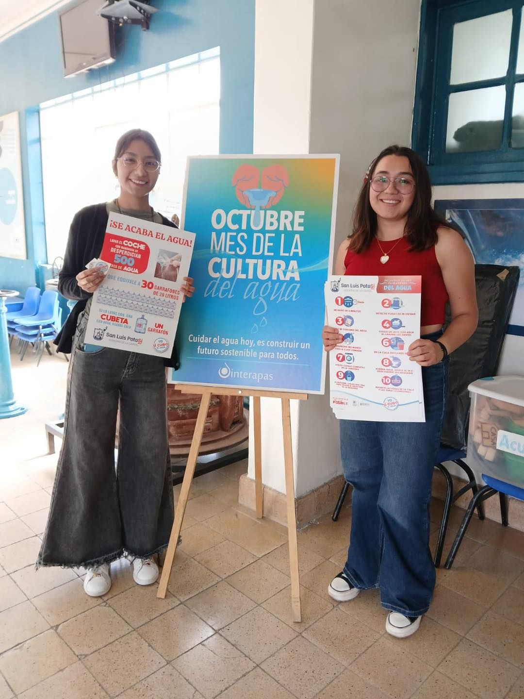En el mes de la Cultura del Agua, Interapas promueve la concientización y su uso responsable